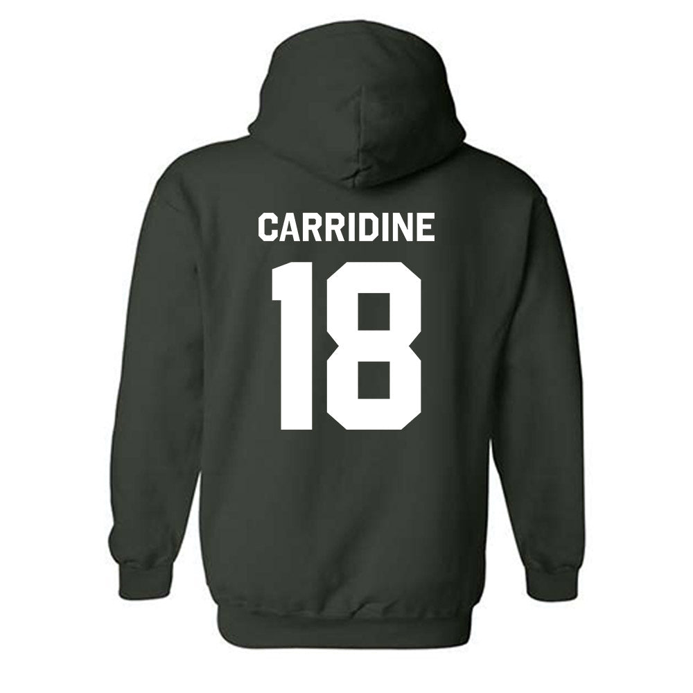 Michigan State - NCAA Football : Atticus Carridine - Classic Shersey Hooded Sweatshirt-1