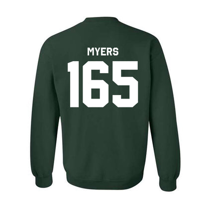 Michigan State - NCAA Wrestling : Duke Myers - Classic Shersey Crewneck Sweatshirt-1