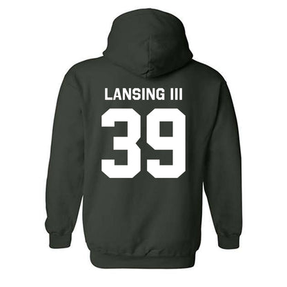 Michigan State - NCAA Football : Jack Lansing III - Classic Shersey Hooded Sweatshirt-1