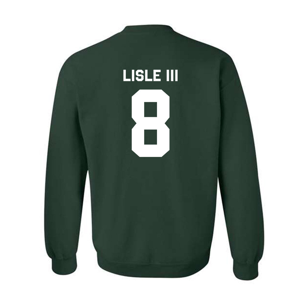 Michigan State - NCAA Football : Trey Lisle III - Classic Shersey Crewneck Sweatshirt-1