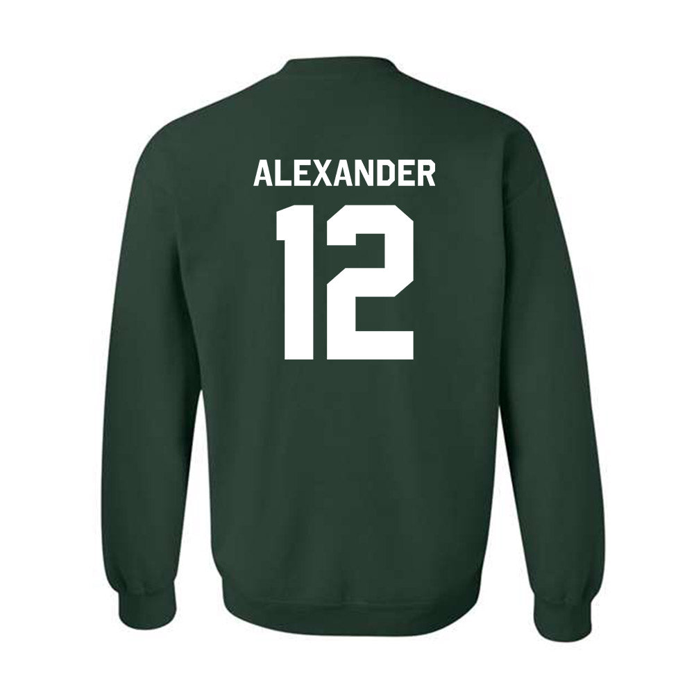 Michigan State - NCAA Women's Basketball : Isa Alexander - Classic Shersey Crewneck Sweatshirt-1