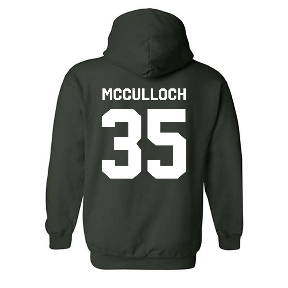Michigan State - NCAA Men's Basketball : Jesse McCulloch - Classic Shersey Hooded Sweatshirt-1