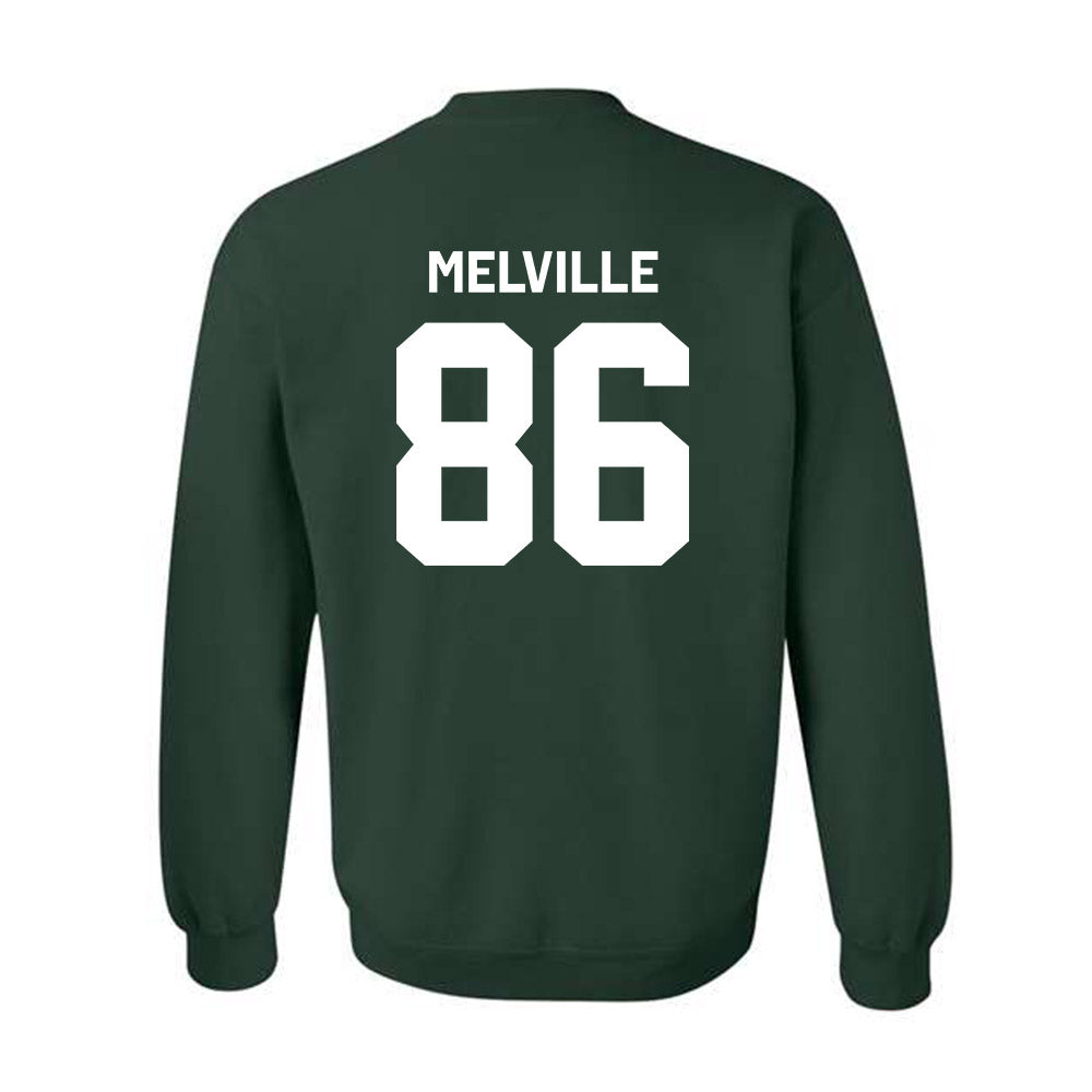 Michigan State - NCAA Football : Ethan Melville - Classic Shersey Crewneck Sweatshirt-1