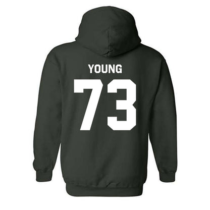 Michigan State - NCAA Football : Rustin Young - Classic Shersey Hooded Sweatshirt-1