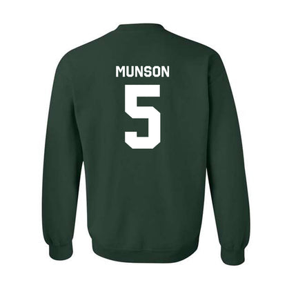 Michigan State - NCAA Men's Soccer : Brandon Munson - Classic Shersey Crewneck Sweatshirt-1