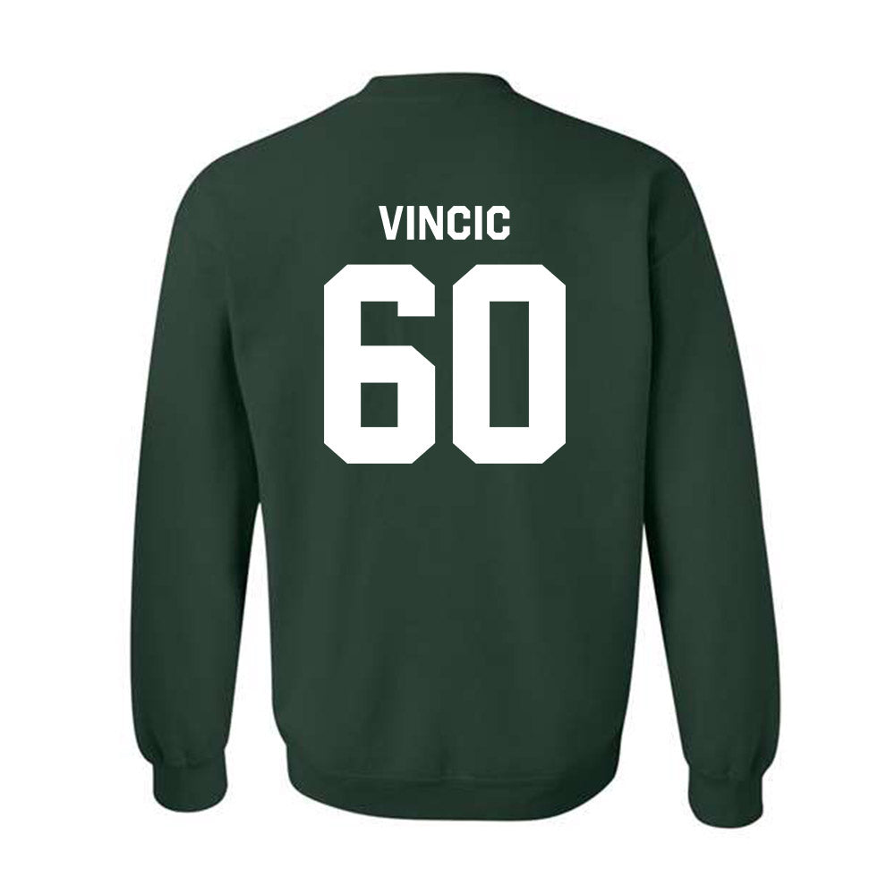 Michigan State - NCAA Football : Luka Vincic - Classic Shersey Crewneck Sweatshirt-1