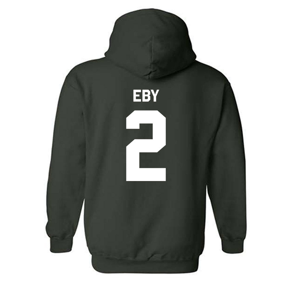 Michigan State - NCAA Men's Soccer : William Eby - Classic Shersey Hooded Sweatshirt-1