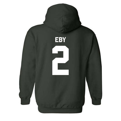 Michigan State - NCAA Men's Soccer : William Eby - Classic Shersey Hooded Sweatshirt-1