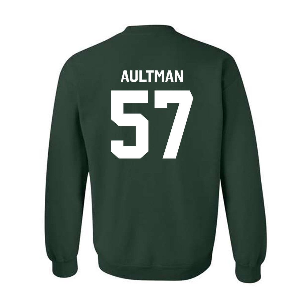 Michigan State - NCAA Football : Hudson Aultman - Classic Shersey Crewneck Sweatshirt-1