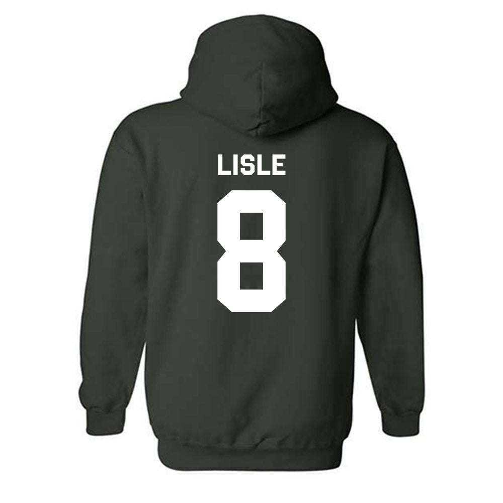 Michigan State - NCAA Football : Trey Lisle - Classic Shersey Hooded Sweatshirt-1