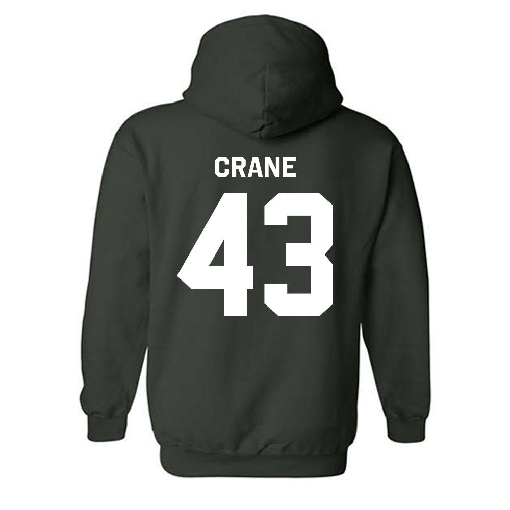 Michigan State - NCAA Baseball : Bobby Crane - Classic Shersey Hooded Sweatshirt-1