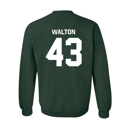 Michigan State - NCAA Men's Basketball : Colin Walton - Classic Shersey Crewneck Sweatshirt-1