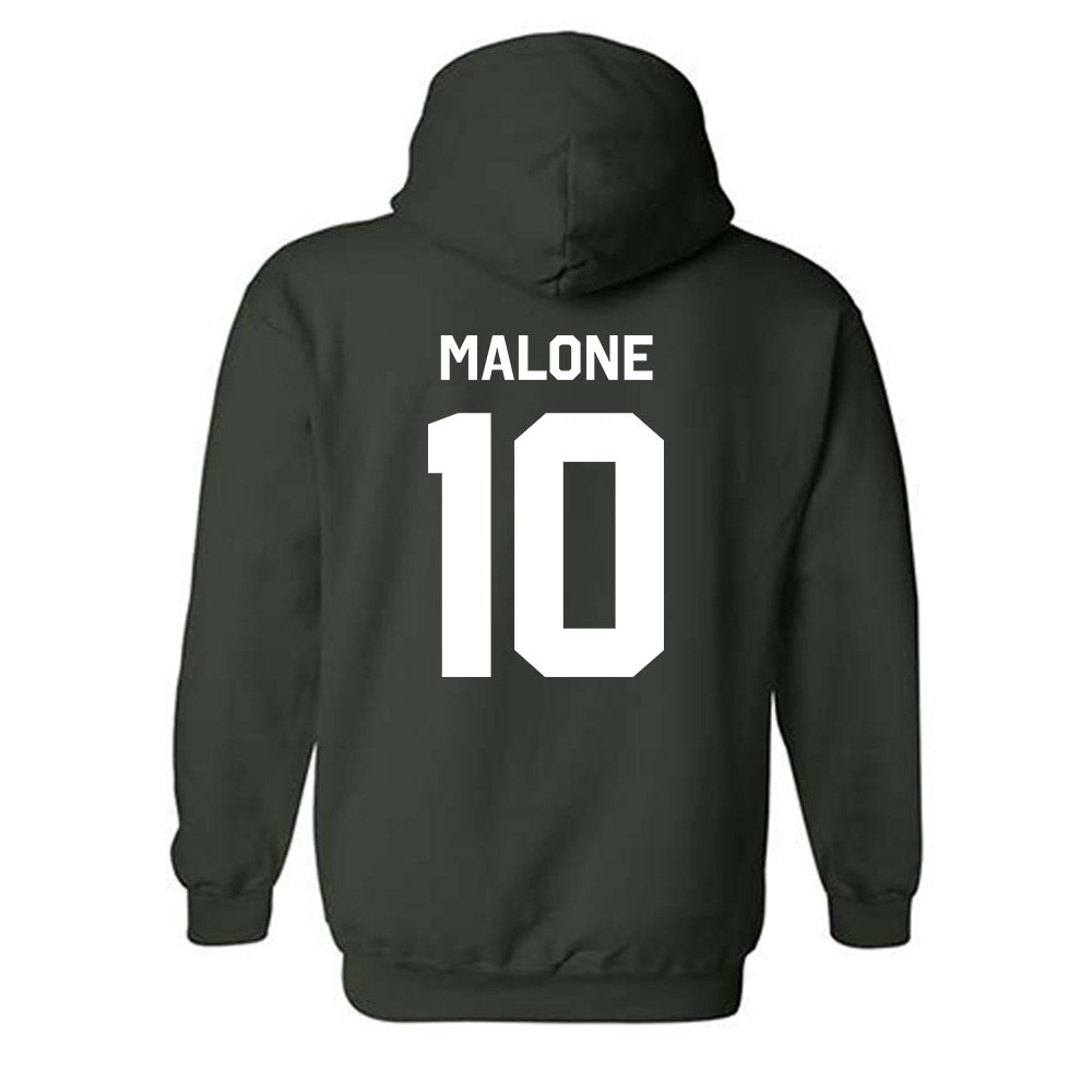 Michigan State - NCAA Football : DiMari Malone - Classic Shersey Hooded Sweatshirt-1