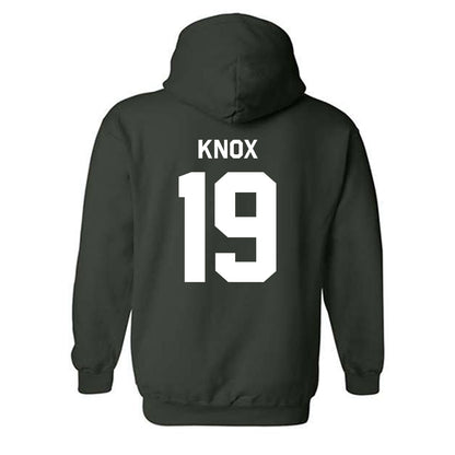 Michigan State - NCAA Men's Soccer : JEB Knox - Classic Shersey Hooded Sweatshirt-1