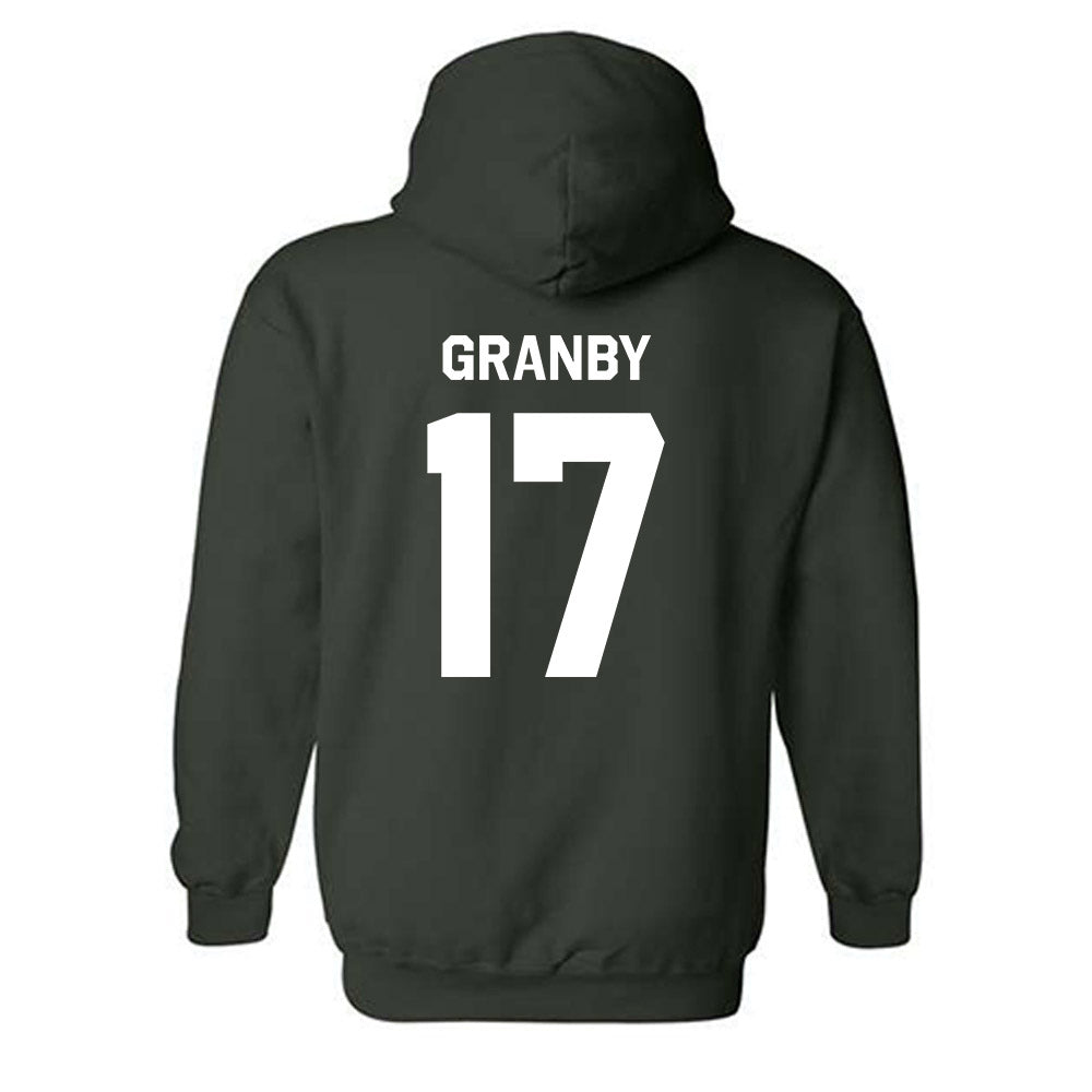 Michigan State - NCAA Football : Jonathan GranbyHooded Sweatshirt-5