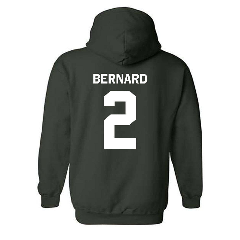 Michigan State - NCAA Softball : Zoie Bernard - Classic Shersey Hooded Sweatshirt-1