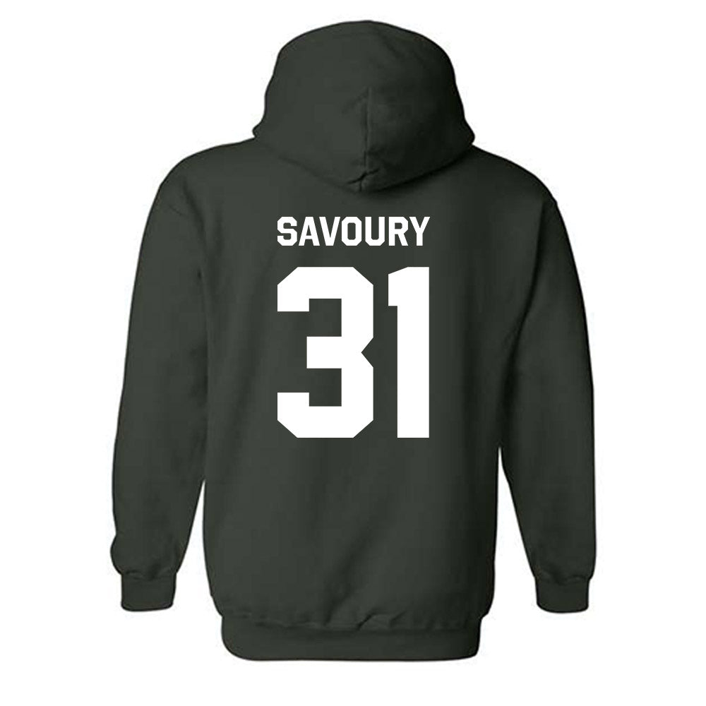 Michigan State - NCAA Football : Jayden Savoury - Classic Shersey Hooded Sweatshirt-1