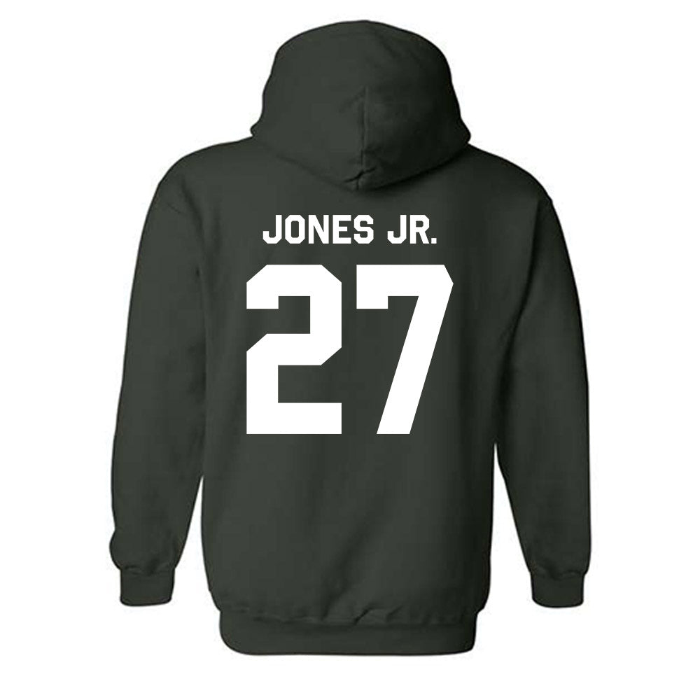 Michigan State - NCAA Football : Darrin Jones Jr. - Classic Shersey Hooded Sweatshirt-1