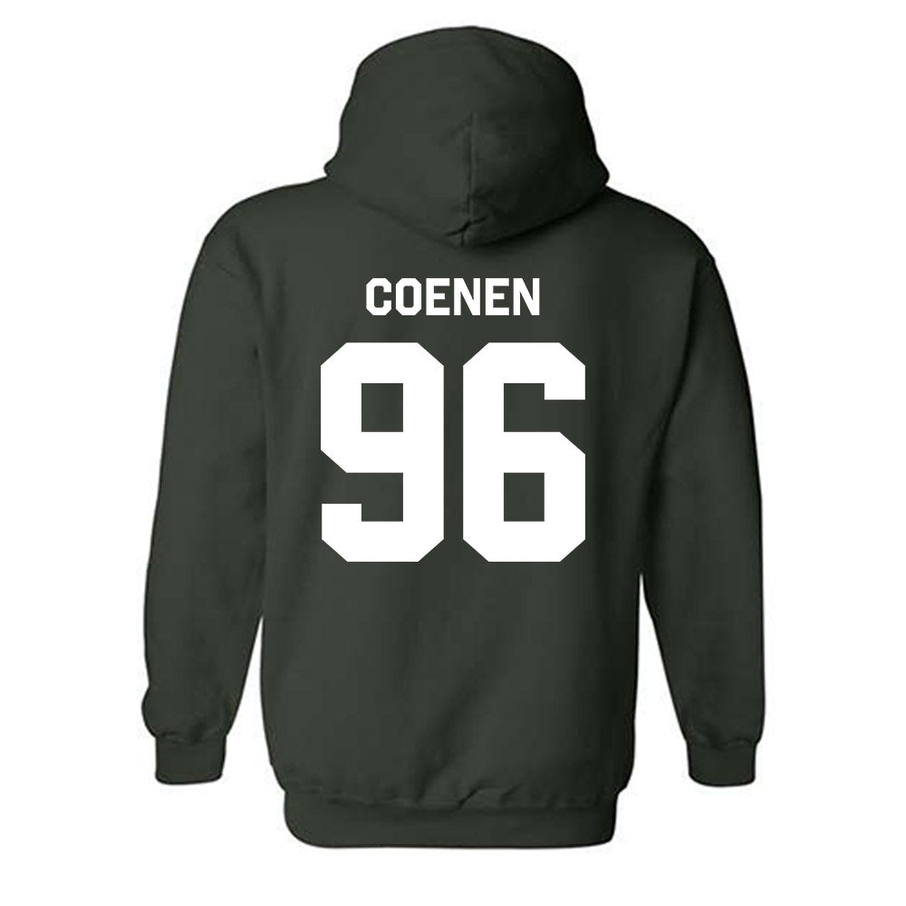 Michigan State - NCAA Football : Eli Coenen - Classic Shersey Hooded Sweatshirt-1