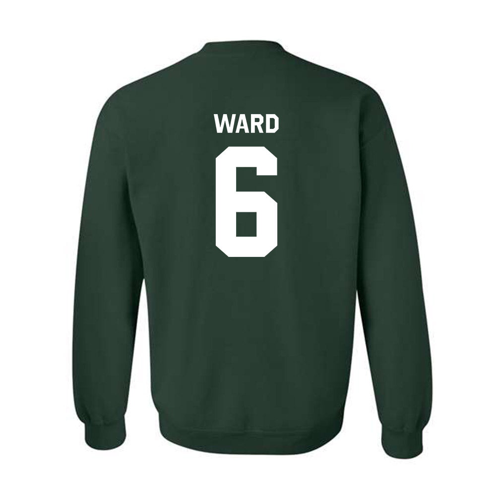 Michigan State - NCAA Men's Ice Hockey : Cole Ward - Classic Shersey Crewneck Sweatshirt-1