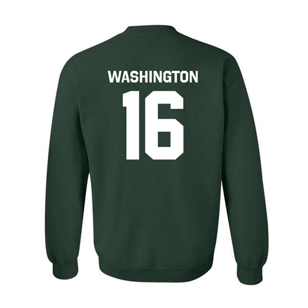 Michigan State - NCAA Football : Zachary Washington - Classic Shersey Crewneck Sweatshirt-1