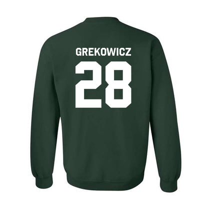 Michigan State - NCAA Men's Soccer : Jake Grekowicz - Classic Shersey Crewneck Sweatshirt-1
