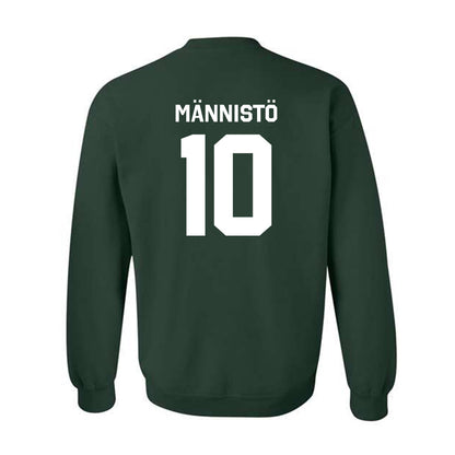 Michigan State - NCAA Men's Ice Hockey : Tommi Männistö - Classic Shersey Crewneck Sweatshirt-1