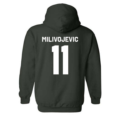 Michigan State - NCAA Football : Alessio Milivojevic - Classic Shersey Hooded Sweatshirt-1