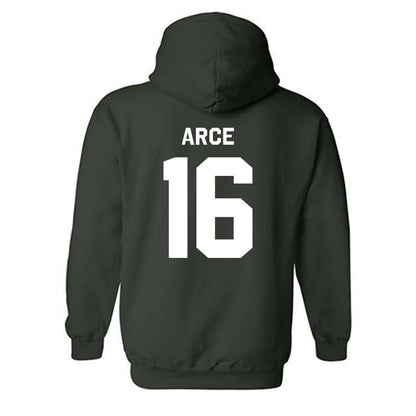 Michigan State - NCAA Men's Soccer : Colin Arce - Classic Shersey Hooded Sweatshirt-1