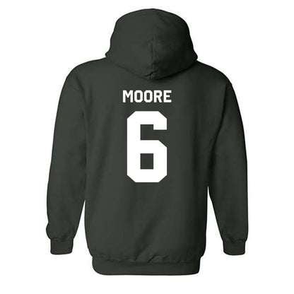 Michigan State - NCAA Football : Fredrick Moore - Classic Shersey Hooded Sweatshirt-1