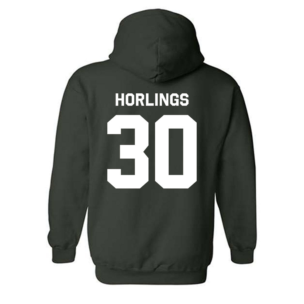 Michigan State - NCAA Men's Soccer : Ezra Horlings - Classic Shersey Hooded Sweatshirt-1