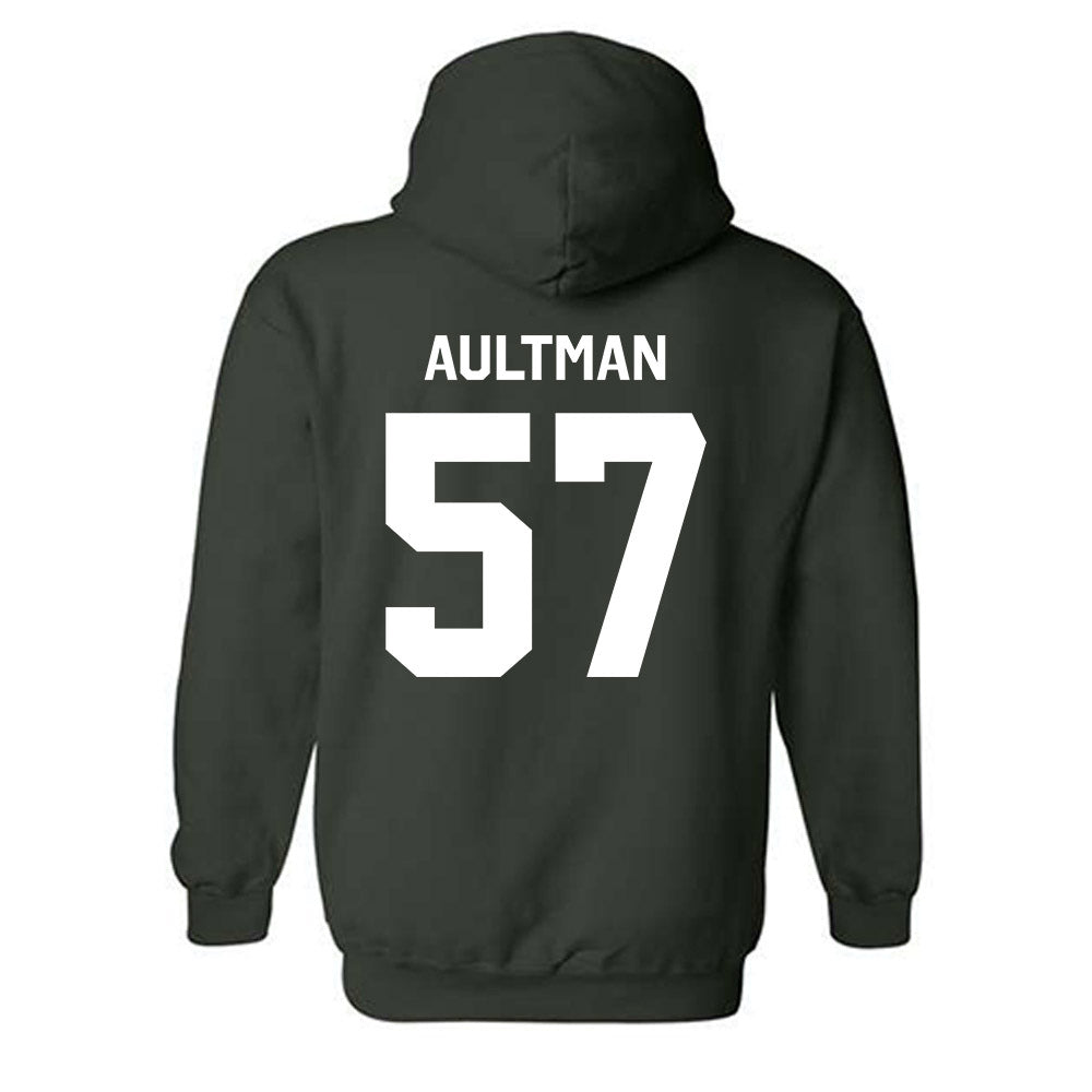 Michigan State - NCAA Football : Hudson Aultman - Classic Shersey Hooded Sweatshirt-1