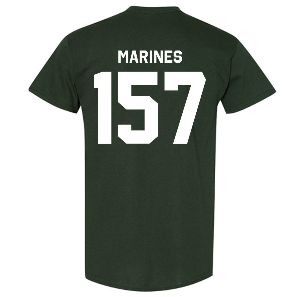 Michigan State - NCAA Wrestling : Darius Marines - Classic Shersey T-Shirt-1
