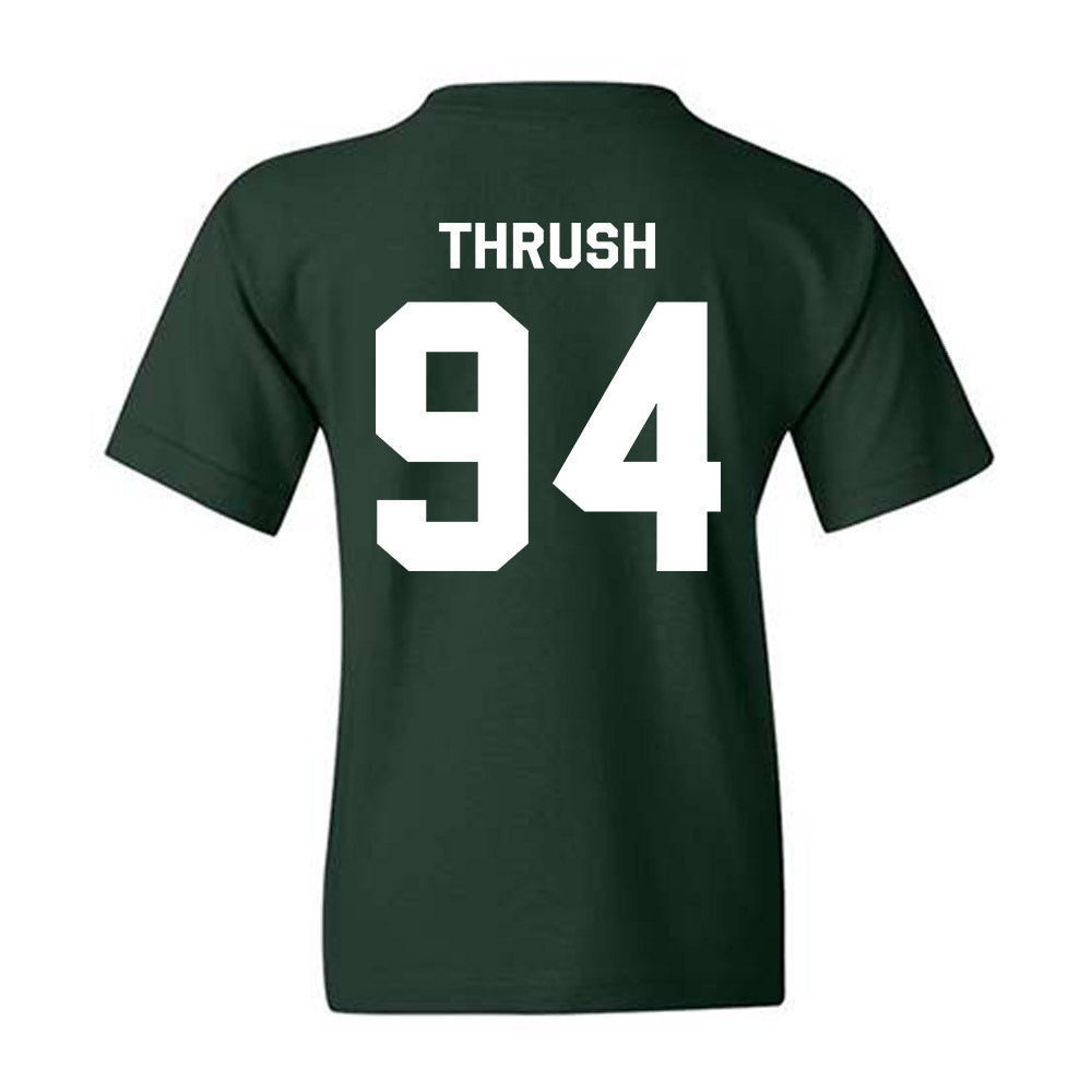 Michigan State - NCAA Football : Cal Thrush - Classic Shersey Youth T-Shirt-1