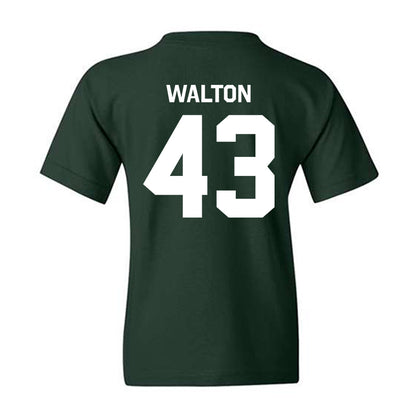 Michigan State - NCAA Men's Basketball : Colin Walton - Classic Shersey Youth T-Shirt-1