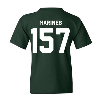 Michigan State - NCAA Wrestling : Darius Marines - Classic Shersey Youth T-Shirt-1