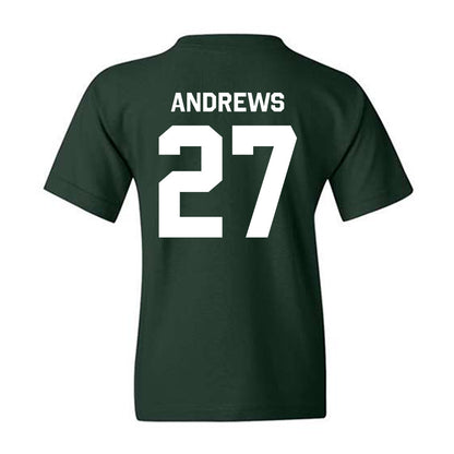 Michigan State - NCAA Men's Ice Hockey : Nicklas Andrews - Classic Shersey Youth T-Shirt-1
