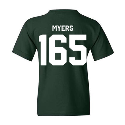 Michigan State - NCAA Wrestling : Duke Myers - Classic Shersey Youth T-Shirt-1