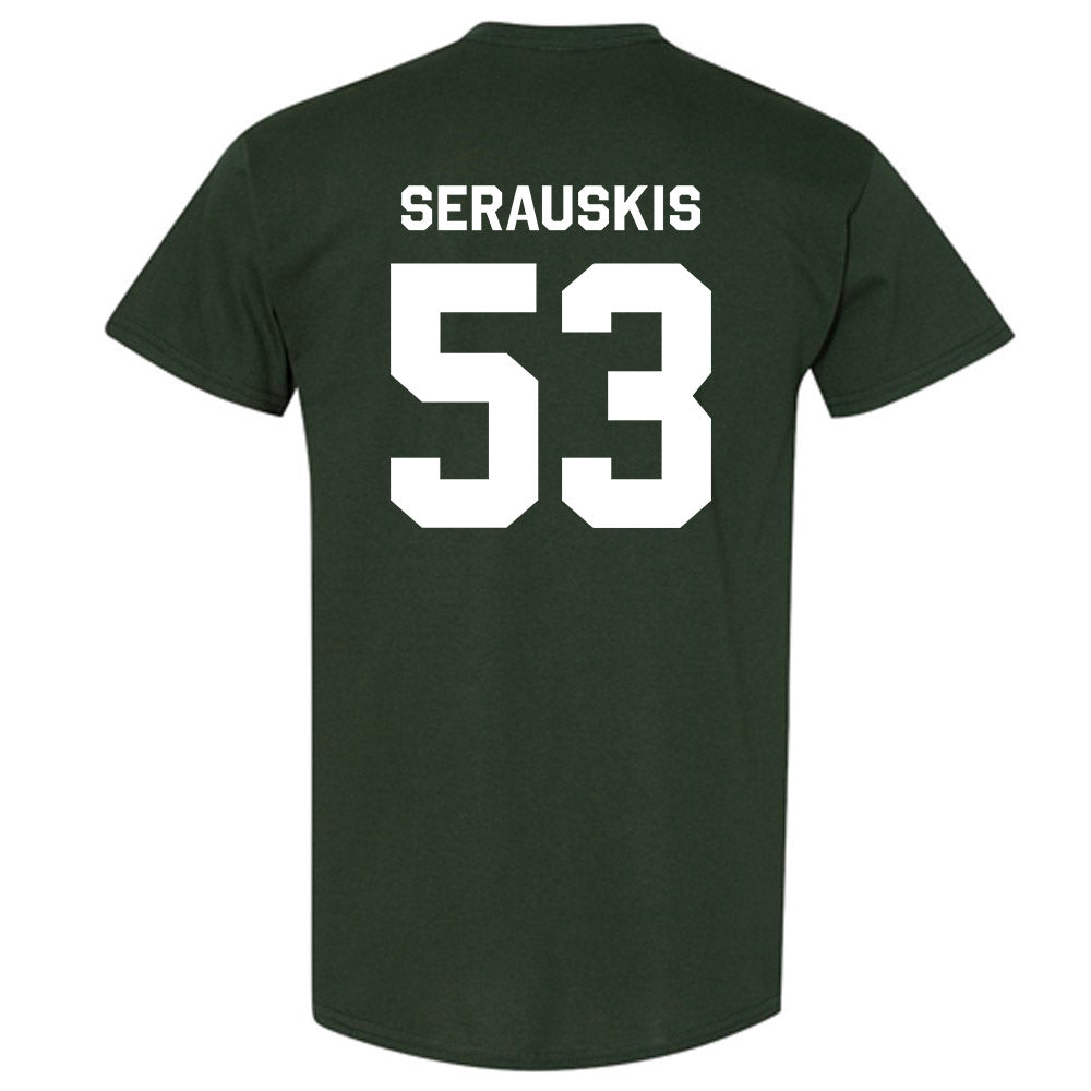 Michigan State - NCAA Football : Trey Serauskis - Classic Shersey T-Shirt-1