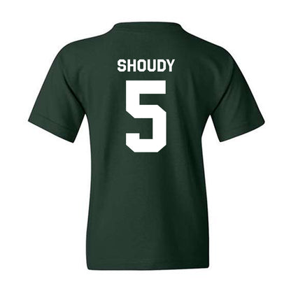 Michigan State - NCAA Men's Ice Hockey : Travis Shoudy - Classic Shersey Youth T-Shirt-1