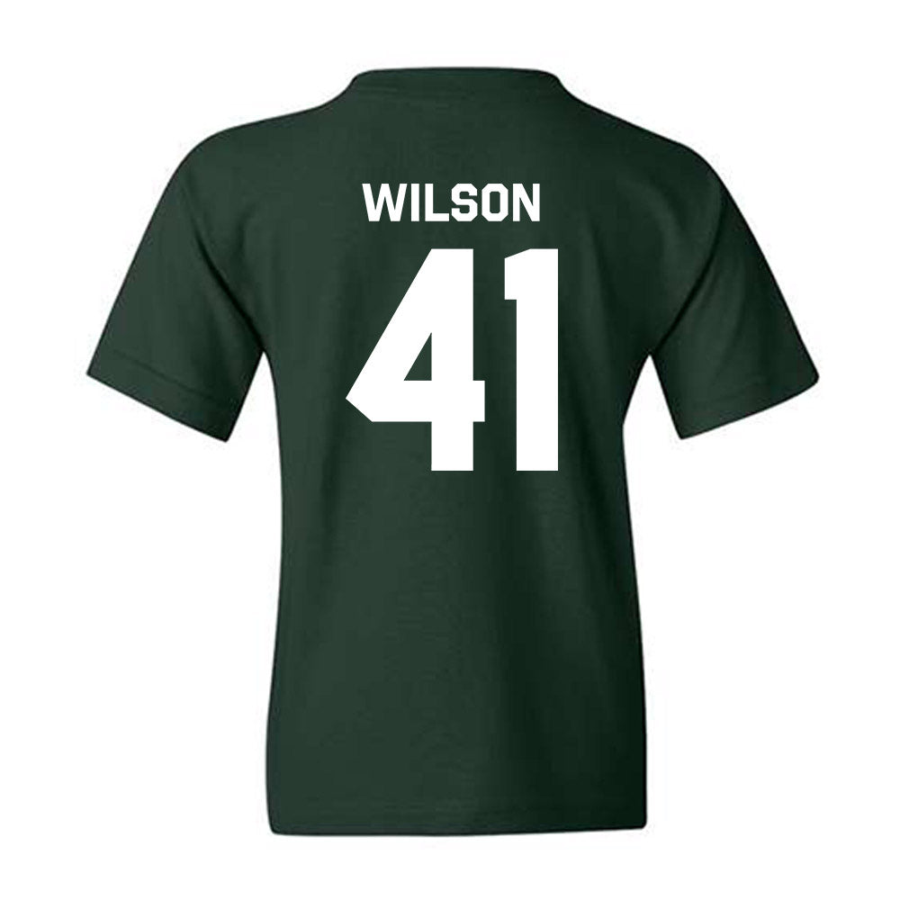 Michigan State - NCAA Football : Jaxson Wilson - Classic Shersey Youth T-Shirt-1