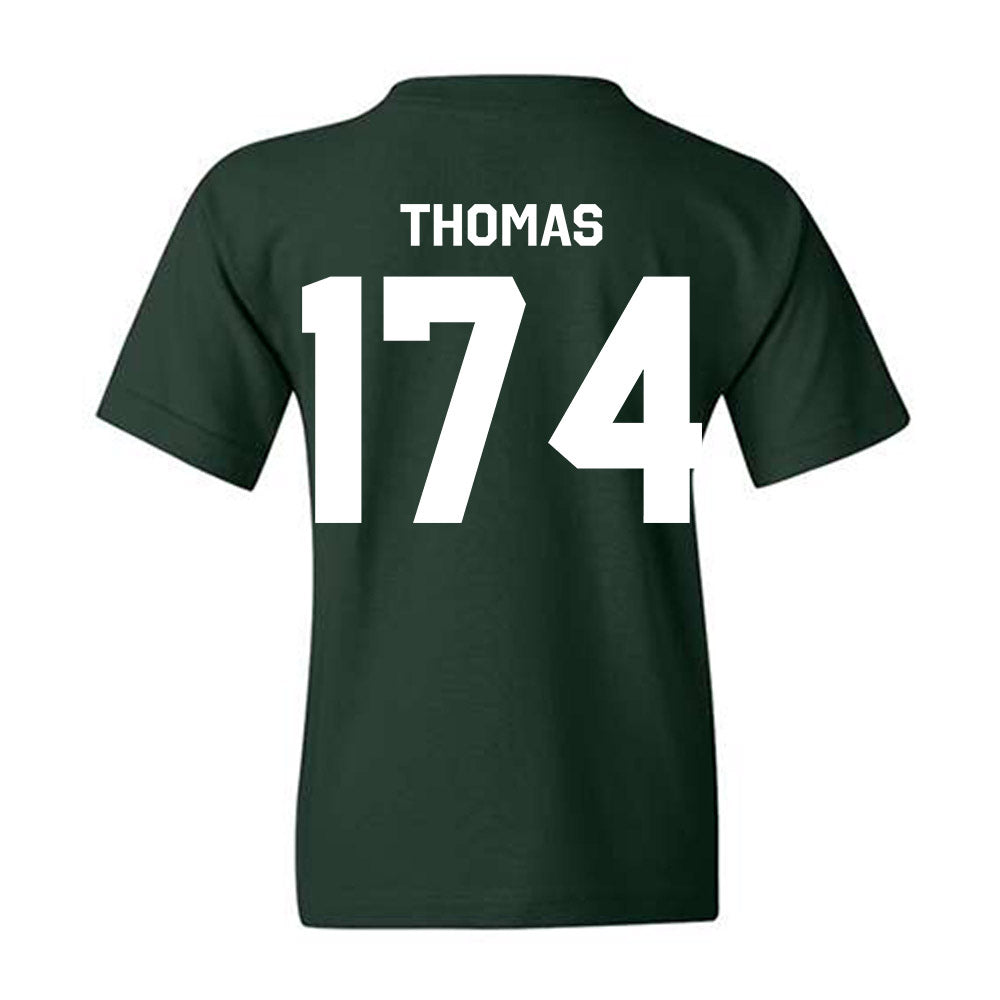 Michigan State - NCAA Wrestling : Cory Thomas - Classic Shersey Youth T-Shirt-1