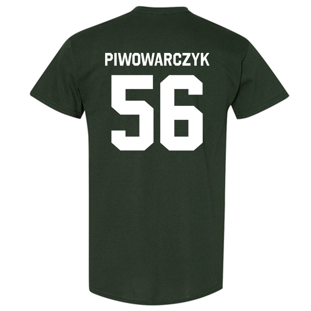 Michigan State - NCAA Football : Chris Piwowarczyk - Classic Shersey T-Shirt-1