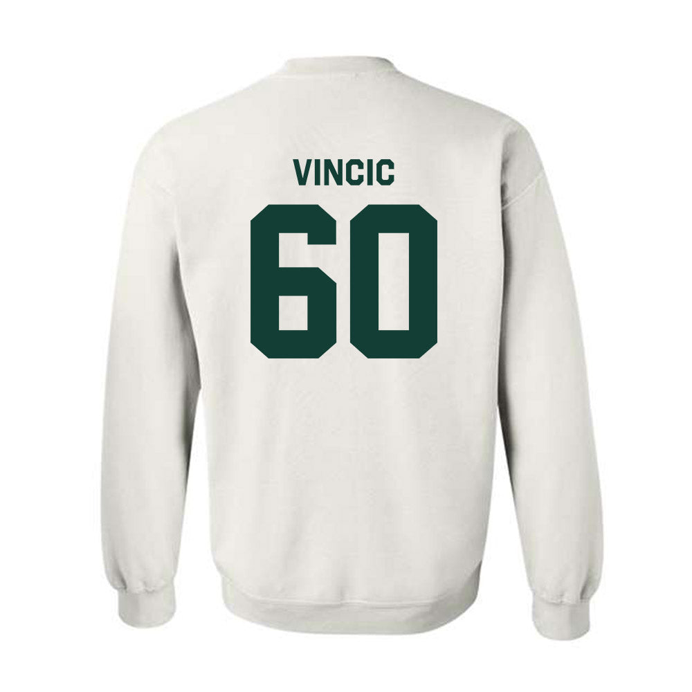 Michigan State - NCAA Football : Luka Vincic - Classic Shersey Crewneck Sweatshirt-1