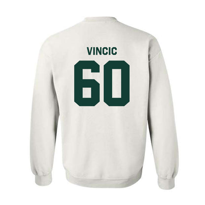 Michigan State - NCAA Football : Luka Vincic - Classic Shersey Crewneck Sweatshirt-1
