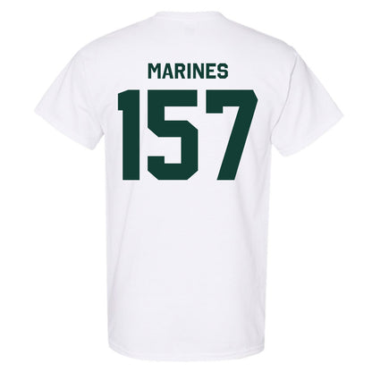 Michigan State - NCAA Wrestling : Darius Marines - Classic Shersey T-Shirt-1