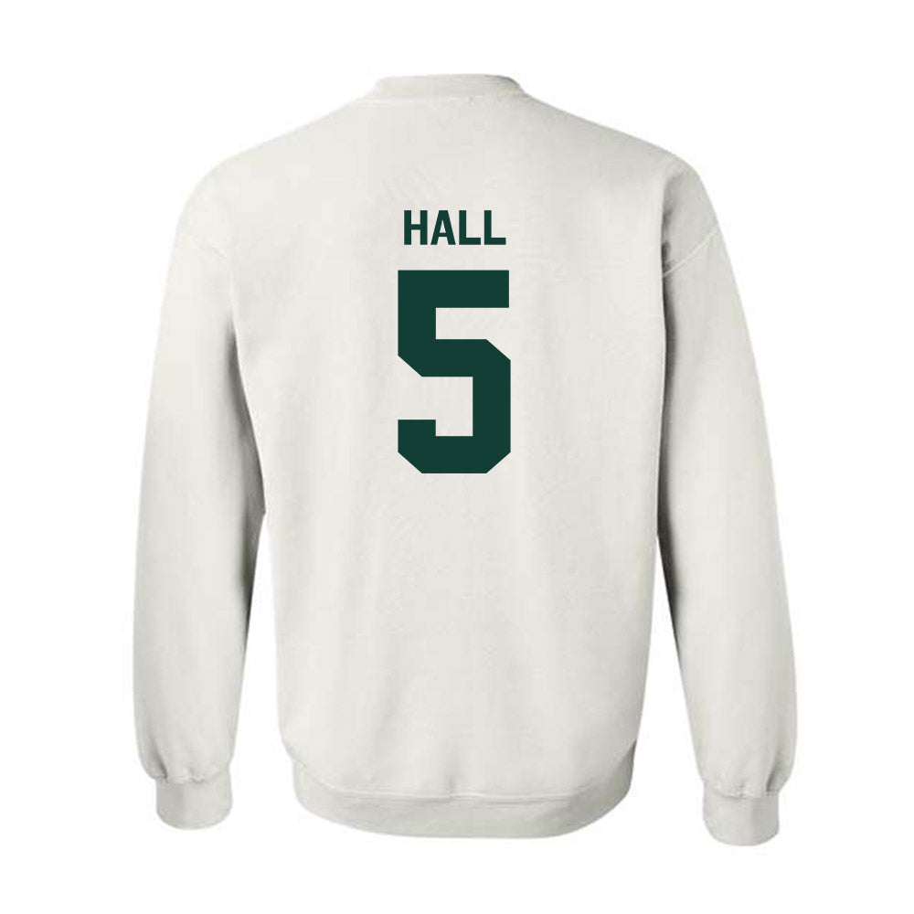 Michigan State - NCAA Football : Jordan Hall - Classic Shersey Crewneck Sweatshirt-1