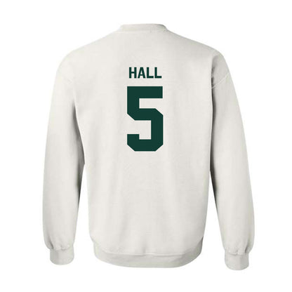 Michigan State - NCAA Football : Jordan Hall - Classic Shersey Crewneck Sweatshirt-1