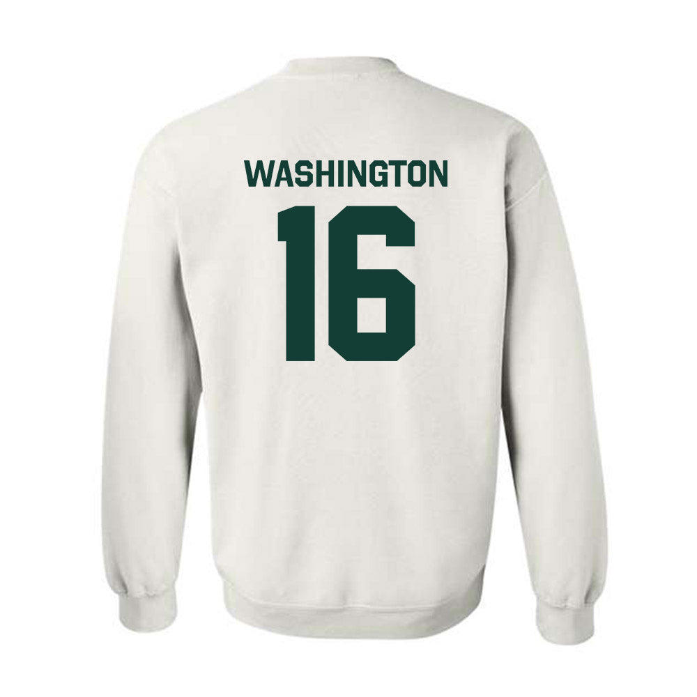 Michigan State - NCAA Football : Zachary Washington - Classic Shersey Crewneck Sweatshirt-1