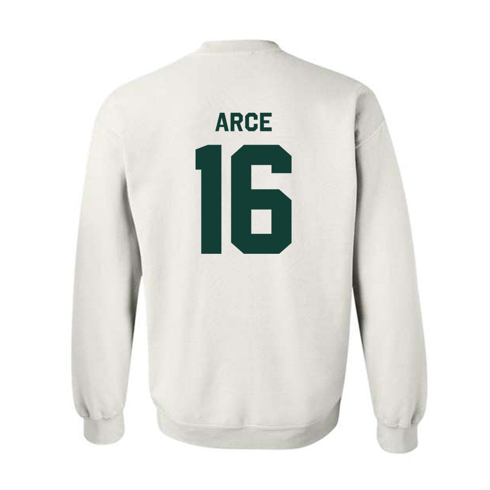 Michigan State - NCAA Men's Soccer : Colin Arce - Classic Shersey Crewneck Sweatshirt-1
